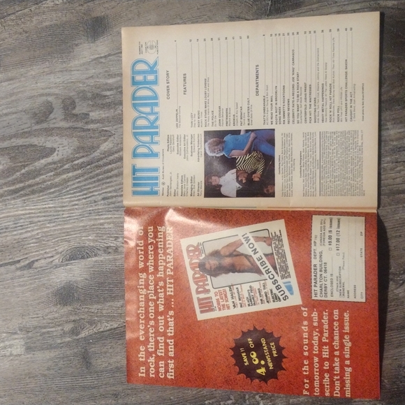 🎸Vintage Hit Parader July 1982 - Picture 10 of 17